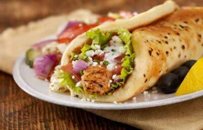 Paneer Chicken Roll