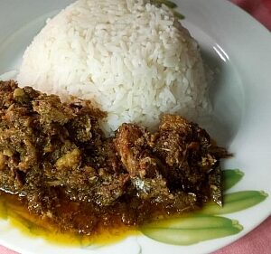 Ayamase and Ofa Rice