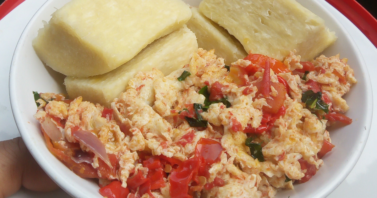 YAM AND EGG