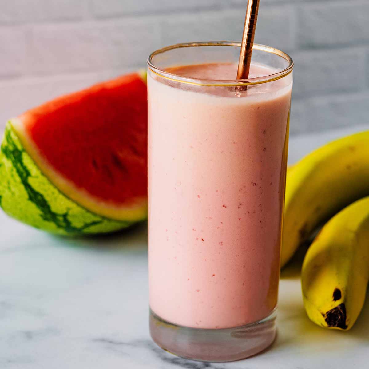 BANANA MIXED WITH WATERMELON