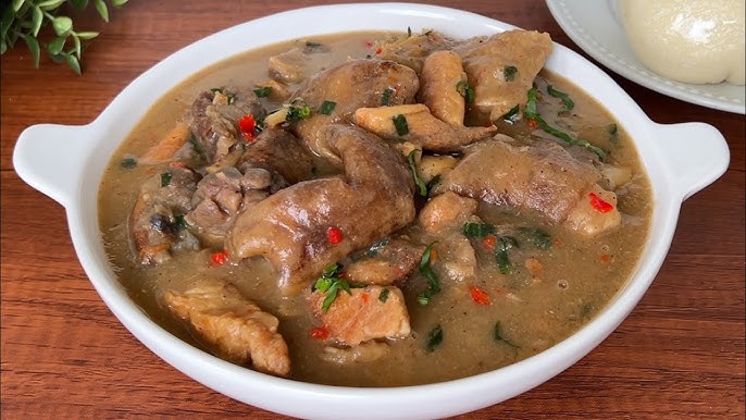 WHITE AGIDI AND ASSORTED PEPPERSOUP
