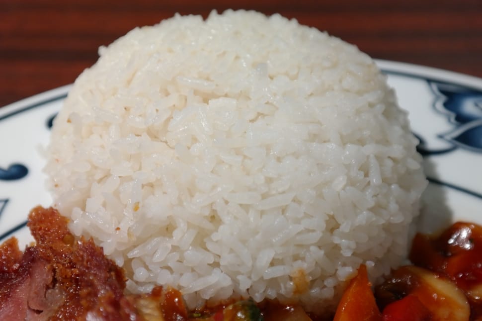 WHITE RICE AND STEW